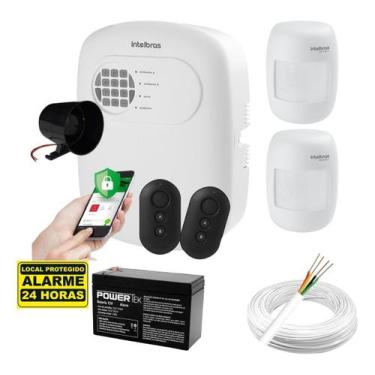 Imagem de Kit Central De Alarme Monitoramento Intelbras C/ 2 Sensores