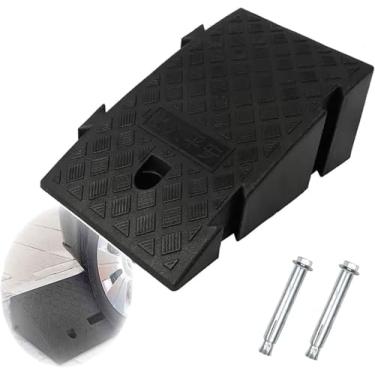 Imagem de Rampa De Meio-fio, Rampa De Porta De Porta De Soleira, Entrada De Mobilidade De Porta De Elevação Para Cadeira De Rodas Acesso De Scooter Cadeira De Rampa Fácil Para Defic, Svart, H:16cm