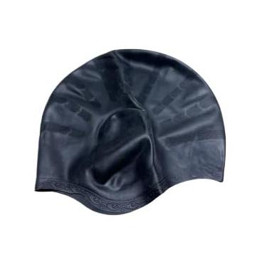 Imagem de Touca NataçãO Adulto，Toucas de Natação e HidrogináStica para Homens e Mulheres, ProteçãO Completa para Orelhas e Ouvidos(Preto)