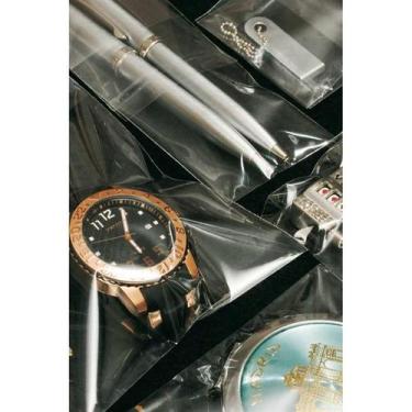 Imagem de Saco adesivado transparente 10x25 3cm aba cromus