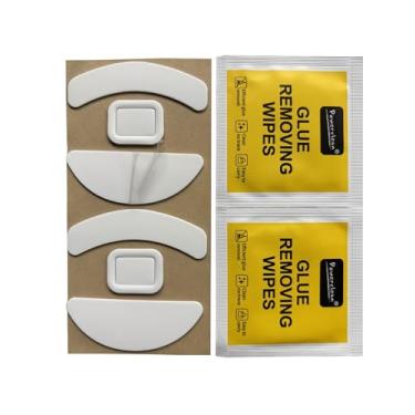 Imagem de Mars fox Patins de mouse para mouse Razer Cobra Wire Gaming (2 conjuntos) - Espessura de 0,7 mm (branco)