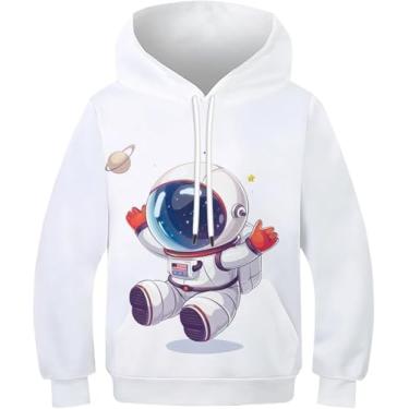 Imagem de Moletons Impressos Em 3d De Morango Com Capuz E Moletom Casual Com Bolso E Moletom De Manga Comprida Para Crianças, Style-2, 7-9 Years