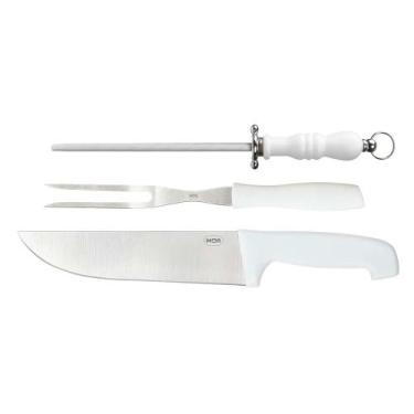 Imagem de Kit do Assador Mor 3pçs em Inox - 003310