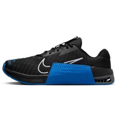 Imagem de Nike Tênis de treino masculino Metcon 9 (Team) FD5431-007, preto/azul sinal/cinza fumê, branco), Preto/azul sinal/cinza fumo/branco, 9