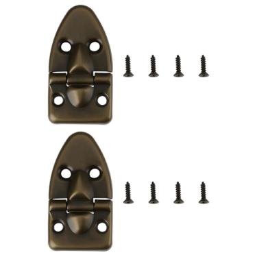 Imagem de Be In Your Mind 2 peças caixa armário bronze 90° dobradiça flip adequado para violão gabinete piano