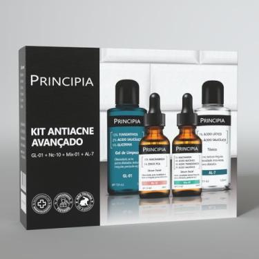 Imagem de PRINCIPIA, Kit Antiacne Avançado GL-01 + AL-7 + NC-10 + MIX-01