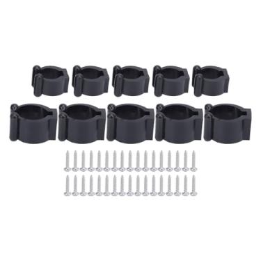 Imagem de RiToEasysports Grampo de Suporte da Piscina, Clipes de Pesca de Rack de Bilhar de 24 Mm de Bilhar Com Suporte de Plástico de Salto de Parede para Economia de Espaço para Sugestão para Sugestão