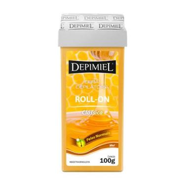 Imagem de Depilador Depimiel Cera Clássica Pelos Normais Roll-on Refil 100g
