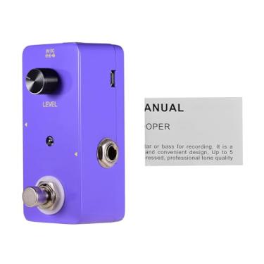 Imagem de LiebeWH Mini Looper Pedal 5 Minutes Looping Time Professional Tone Quality for Guitar Bass With USB Interface (Roxo)