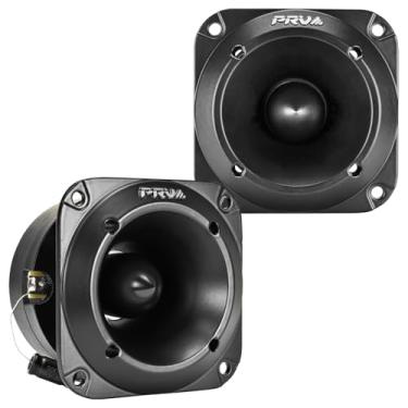 Imagem de PRV AUDIO Tweeters de áudio automotivo 240 Watt TW350Ti v2 Titanium Bullet 3x3 PRO Tweeters de áudio 8 Ohm - Tweeters de alta saída fácil de montar - Design compacto (par)