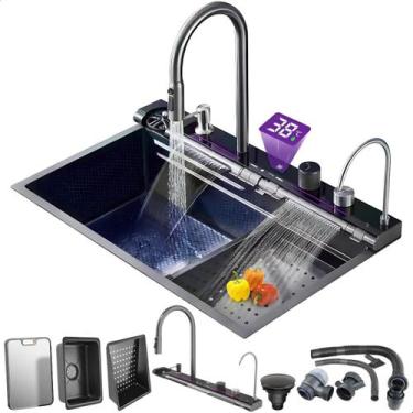 Imagem de Cuba Gourmet Cascata Premium Multifuncional Inteligente Smart Pia Cozi