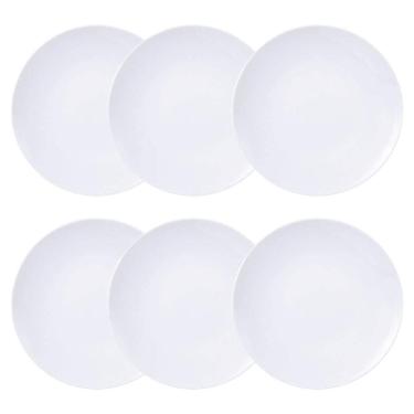 Imagem de Conjunto 6 Pratos Fundos de Porcelana Tramontina 21cm Branco