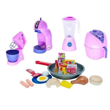 Imagem de Cozinha Infantil Eletro Panelas 23pç - Click Compras - Altimar