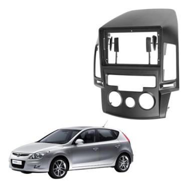 Imagem de Moldura para central multimidia mp5 9 pol 2 din ar analogico hyundai i