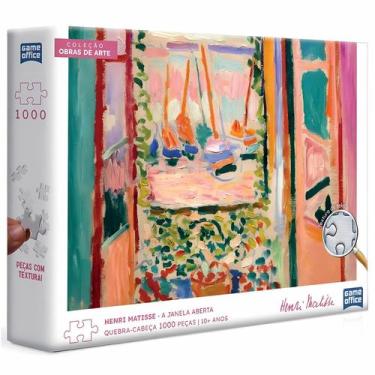 Imagem de Quebra Cabeças Henri Matisse: A Janela Aberta 1000 Peças Coleção Obras