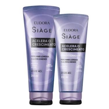 Imagem de Kit Shampoo e Condicionador Antiqueda Acelera o Crescimento dos Cabelo