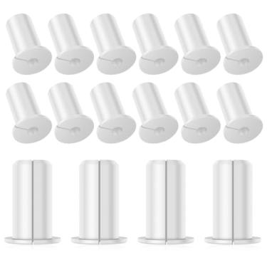 Imagem de 16 argolas de bucha de parede para Starlink, ilhós de parede para cabo de 3/4 de polegada, kit de roteamento de cabo de orifício de parede de 19 mm, acessórios de passagem de cabo de parede para