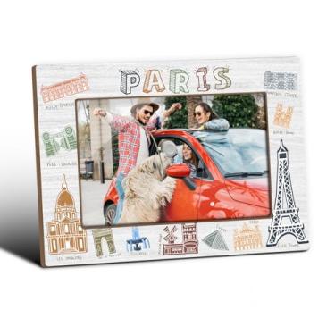 Imagem de Porta-retrato de Paris, lembranças de Paris, molduras de mesa para casamento, aniversário, férias, lua de mel, presentes de noivado para familiares, amigos, casais, artigos decorativos de mesa de