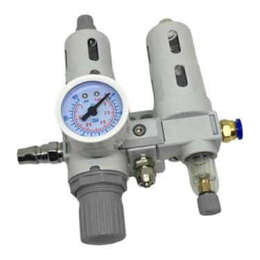 Imagem de Amagogo Trocador de pneus Filtro de linha de ar Regulador Compacto Universal Fit Profissional com Manômetro