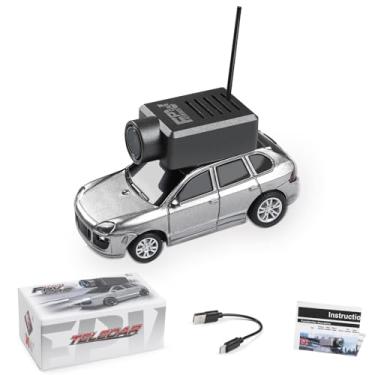 Imagem de Authticar WLtoys Mini RC Car, 1:64 Scale FPV RC Drift Car with 720P HD Camera, 2.4GHz WiFi App Control with Gyro Mini Racing Toys for Kids and Adults(Silver) (Sliver)