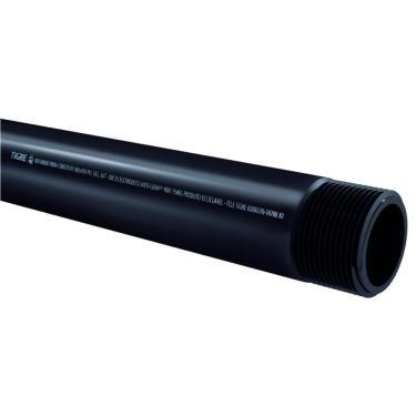 Imagem de Eletroduto Roscável Pvc 3-4"" Com 3 Metros Preto - 14021884 - Tigre Eletroduto Rosc.pvc Preto 3-4 Tigre 14021884