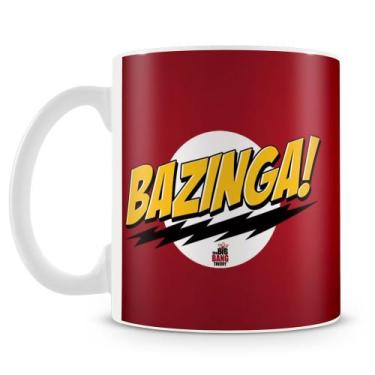 Imagem de Caneca The Big Bang Theory Bazinga - Presente Geek em Cerâmica 325ml -