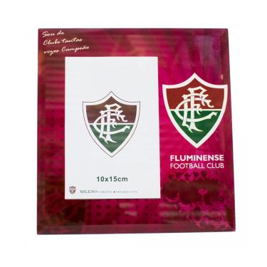 Imagem de Porta Retrato 1 Foto 15x10cm Vidro - Fluminense