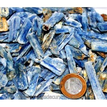 Imagem de 5 KG Lâmina de Cianita Azul Comum para Orgonite - Pedra Natural - Cris
