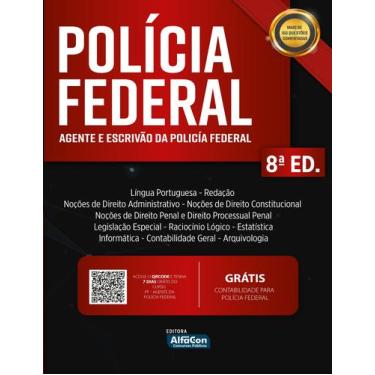 Imagem de Livro - Apostila PF - Agente e Escrivão da Polícia Federal