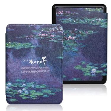 Imagem de GUKSRASO Capa para 6" Kindle 11ª Geração (2024/2022, Modelo: C2V2L3 & RS23CV), Capa Protetora Pintada com de Despertar/Repouso Automático