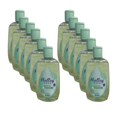 Imagem de Kit 12 Halley Baby Lavanda Infantil 210 ml