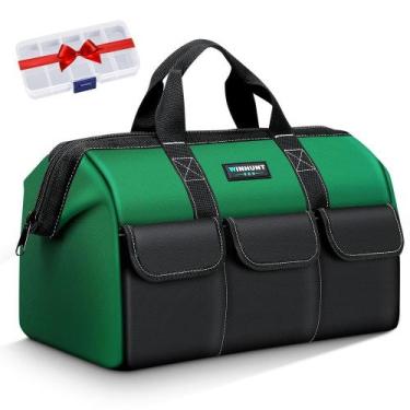 Imagem de Bolsa de ferramentas WINHUNT grande verde 44 cm 1680D poliéster para h