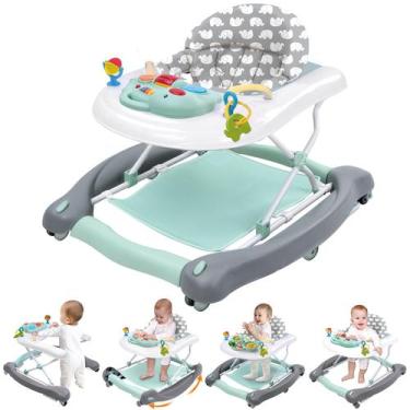 Imagem de Baby Walker Pawtong 5 em 1 dobrável com altura ajustável
