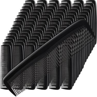 Imagem de Pentes de cabelo Mimorou 150 peças, bolso de plástico preto, 12,8 cm