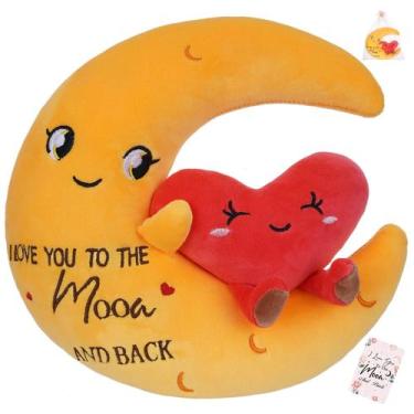 Imagem de Bicho de pelúcia LeYoha Moon Love Plush 25 cm Dia dos Namorados