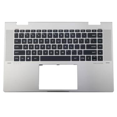 Imagem de BestParts Teclado retroiluminado Palmrest compatível com HP Envy X360 15-FE 15T-FE 15-FE0073DX 15-FE0023TX Prata - N49283-001