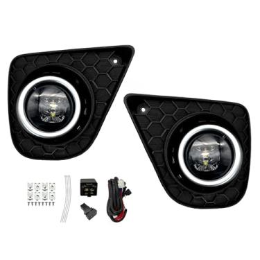 Imagem de Conjunto de faróis de neblina de LED compatível com Honda Accord Coupe 2013 2014 2015 Kits de farol de neblina de direção e lado do passageiro