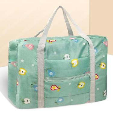 Imagem de Bolsa esportiva de viagem para bagagem de mão Spirit Airlines, item pessoal, bolsa de fim de semana, bolsa esportiva, academia, dobrável, bolsa esportiva, Maçã verde, Viagens