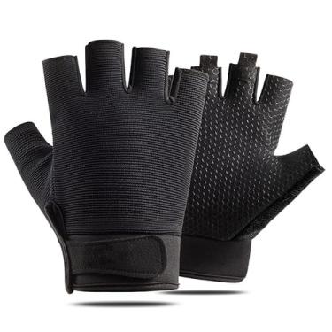 Imagem de Luvas de exercícios para homens e mulheres, luvas de treino para levantamento de peso, ciclismo, academia, treinamento, respiráveis e ajuste confortável