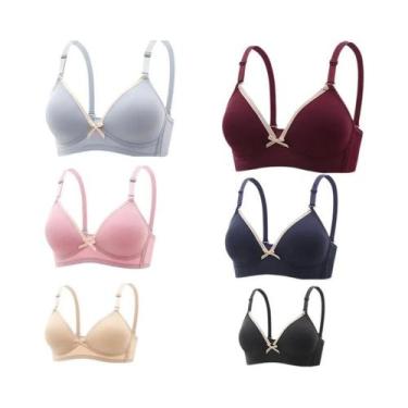 Imagem de Sutiã Pequeno Para Meninas Com Babados, Sem Aros, Fino, Confortável, R