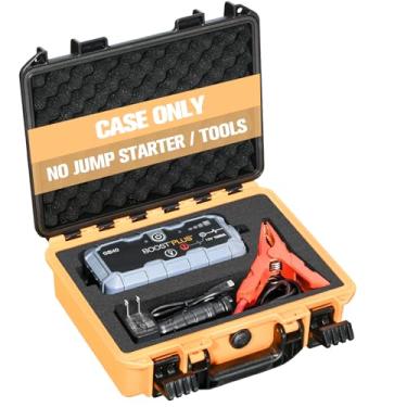 Imagem de Capa para NOCO Boost GB40 GB20 – Caixa de armazenamento rígida à prova d'água para arrancador 1000A UltraSafe Jump Starter | Acessórios de carregador rápido de bateria | Armazenamento protetor