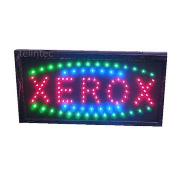 Imagem de 220v painel de led letreiro placa luminoso Xerox - xtled