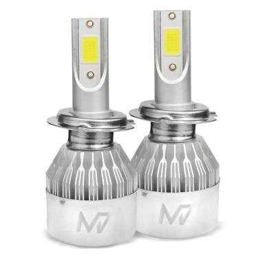 Imagem de Kit Lâmpadas LED H7 6000K M7 Headlight 3200 Lumens 38w JR8 - JH0M7H7