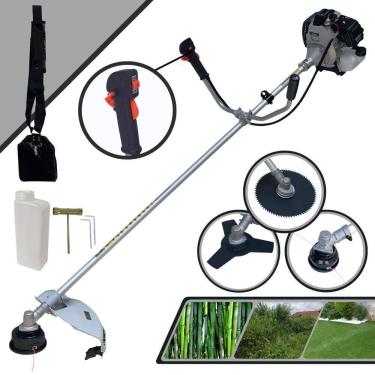 Imagem de Roçadeira Toyama Tbc43h 2t 43cc + Carretel + Facas 3p + 80d