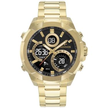 Imagem de Relógio Technos Masculino Digitech Dourado - W23721aaa/1p W23721aaa/1p