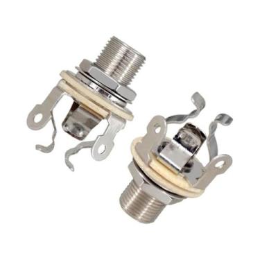 Imagem de Conector De Saída Para Captador De Guitarra De 1/4 De Polegada, 2 Peça