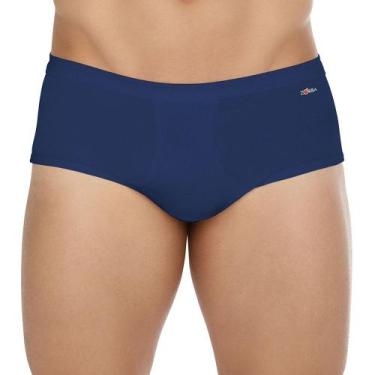 Imagem de Cueca Zorba Slip Linea com Abertura 185, Marinho, G