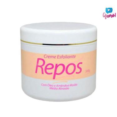 Imagem de Creme Esfoliante Óleo e Amêndoa Moída -Repos-500g