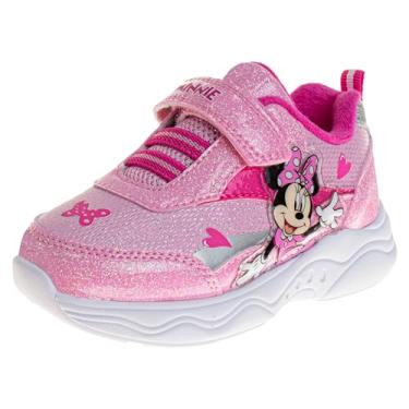 Imagem de Disney Minnie Mouse Open-Closed Toe Summer Sports Light Up Sandals (Toddler/Little Kid)