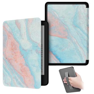 Imagem de Akacy Capa com padrão pintado com alça para o novo Kindle de 6 polegadas (11ª geração - edição 2024/2022), capa protetora leve para Kindle edição 2024/2022 e-reader 11ª geração (37)